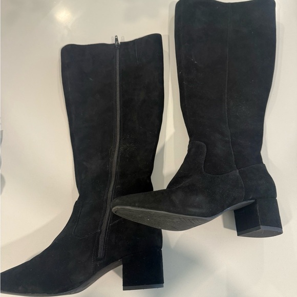 Alex Marie Black Over the Knee Boots - Picture 4 of 8